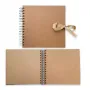 Baza albumowa dpCraft 30.5x30.5cm/40 kart, Kraft na spirali - 3